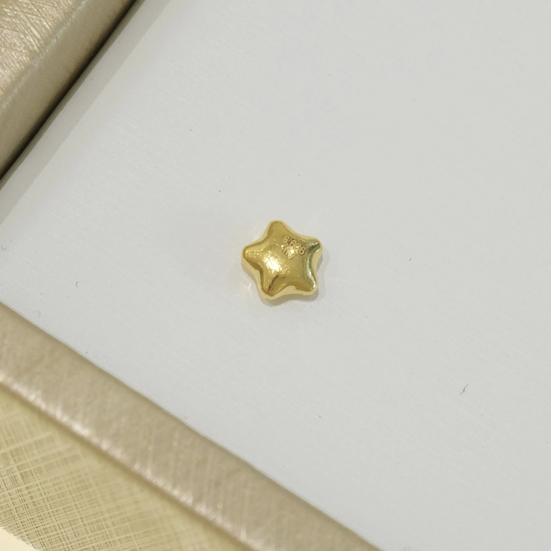 星心金豆 | 黃金實心金豆