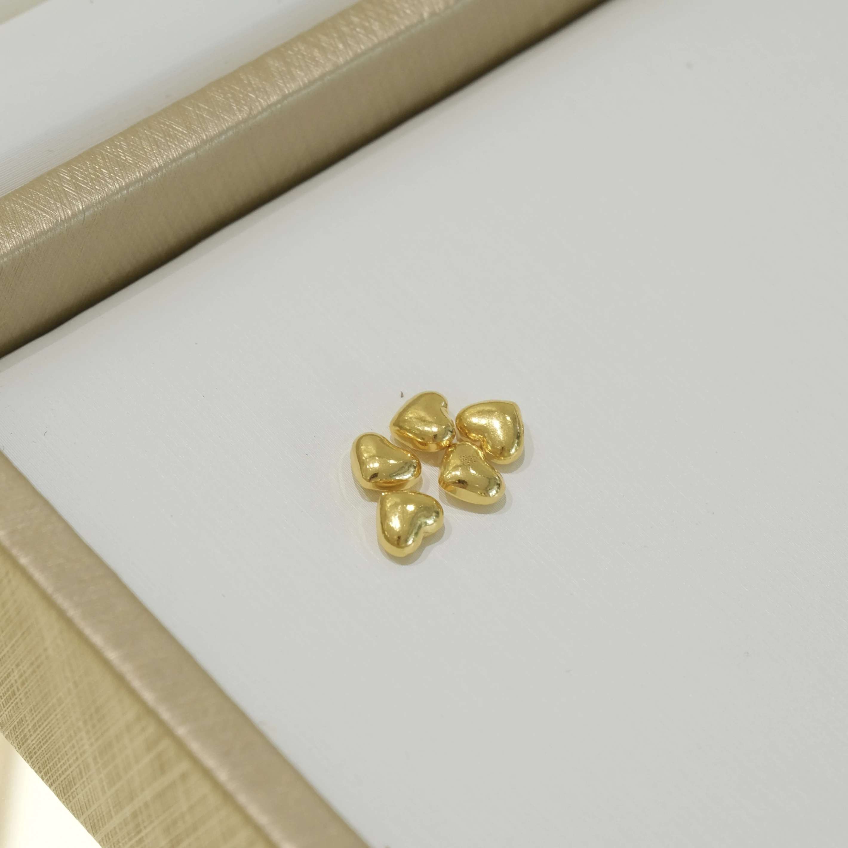 心語金豆 | 黃金實心金豆