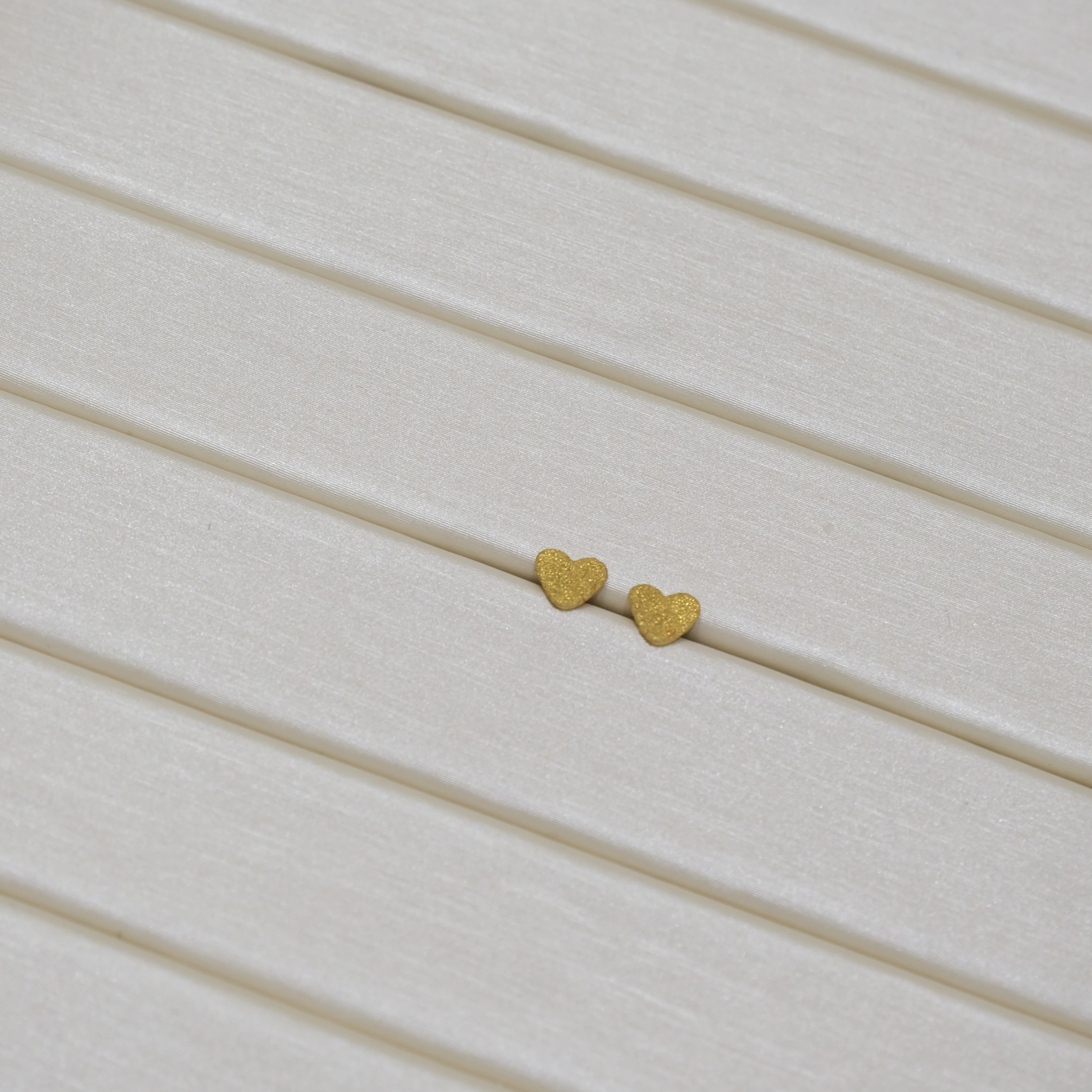 心光微語 | 黃金愛心耳釘