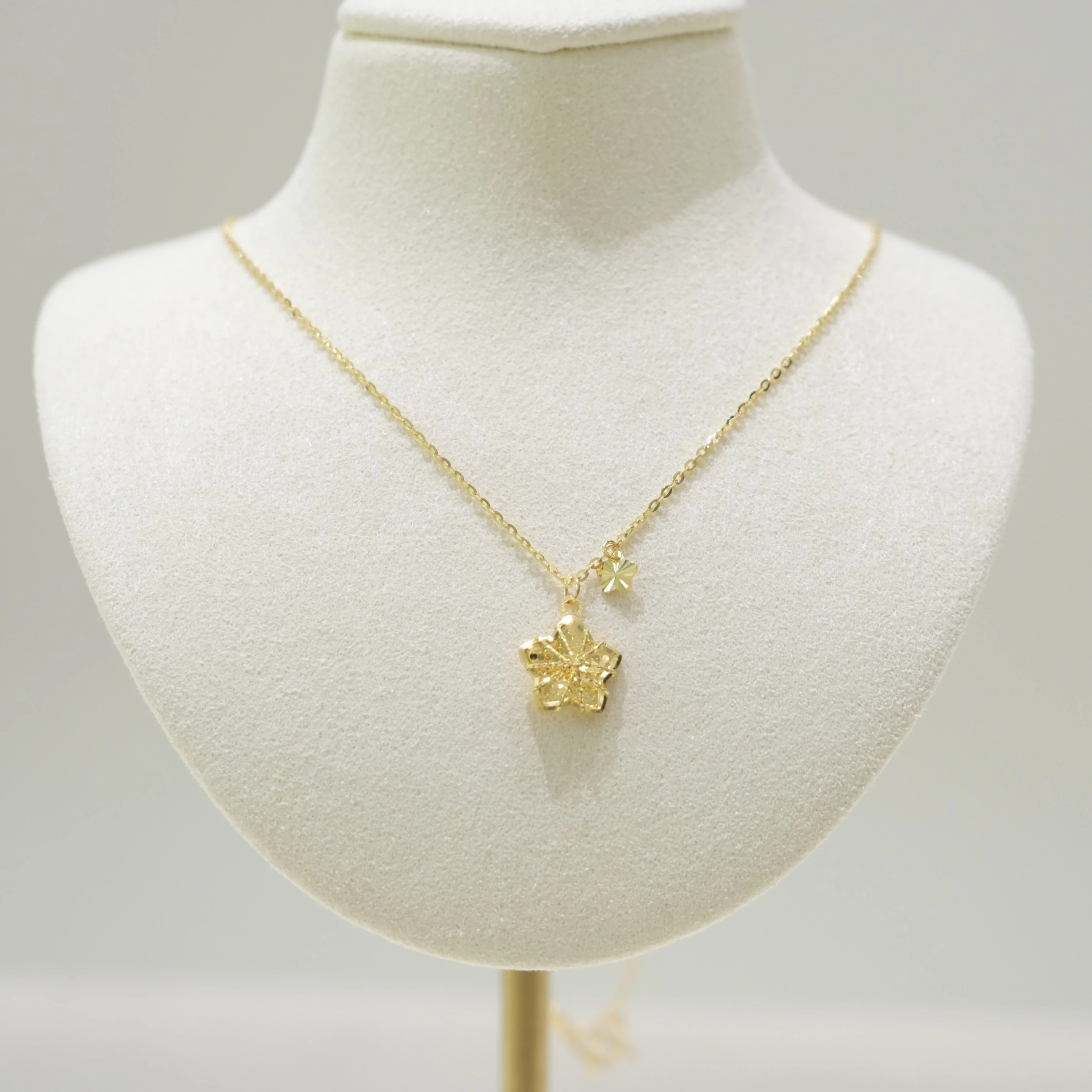 花綻金光｜黃金項鍊