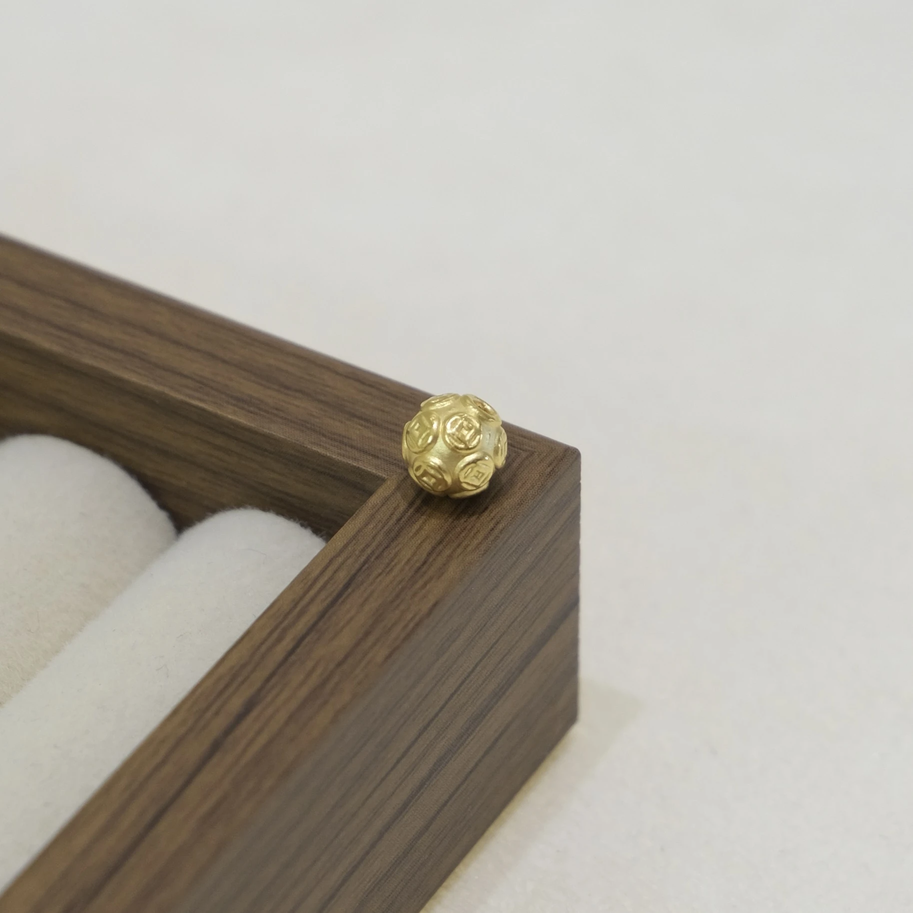花紋金球｜黃金配件