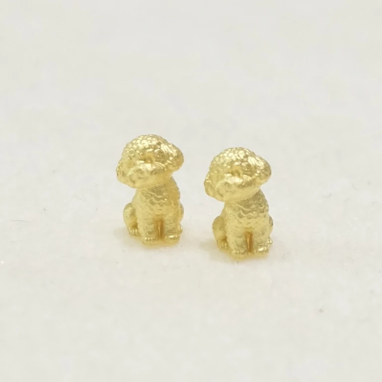 貴氣滿滿｜黃金實心金豆