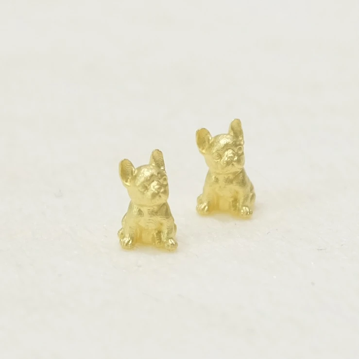 法鬥旺財｜黃金實心金豆