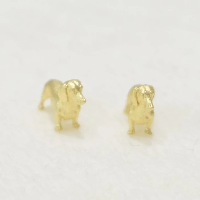 長長有福｜黃金實心金豆
