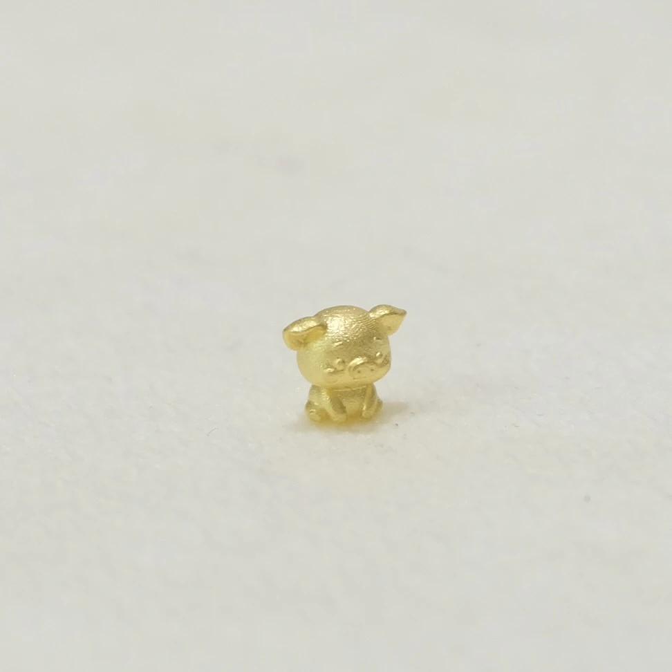 豬事大吉｜黃金實心金豆