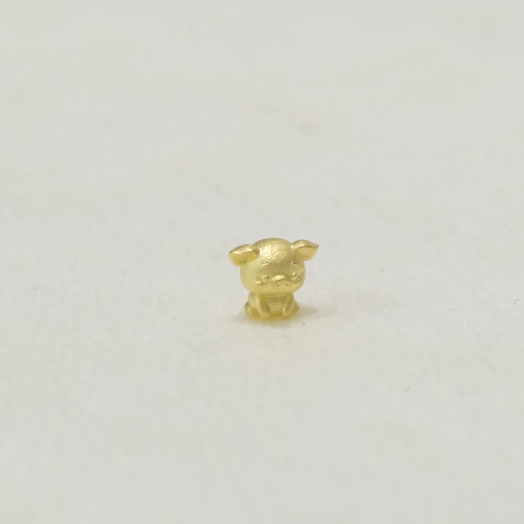 豬事大吉｜黃金實心金豆