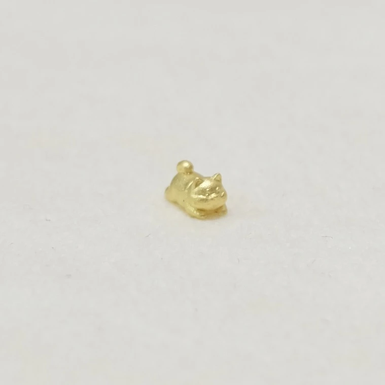 萌爪守護｜黃金實心金豆