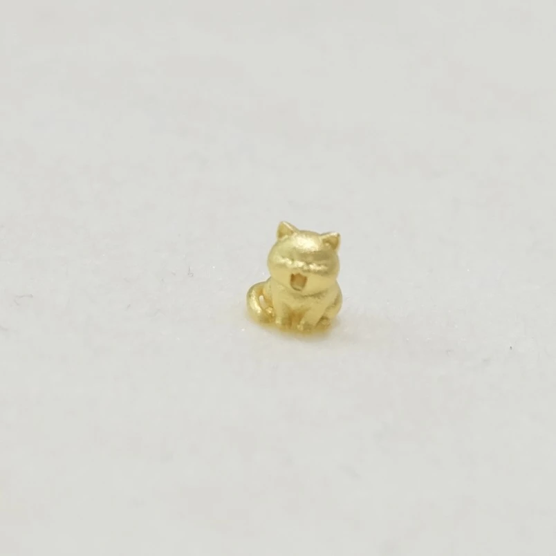 哈欠喵喵｜黃金實心金豆