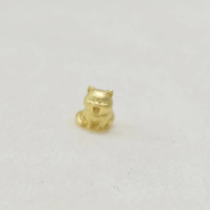 哈欠喵喵｜黃金實心金豆