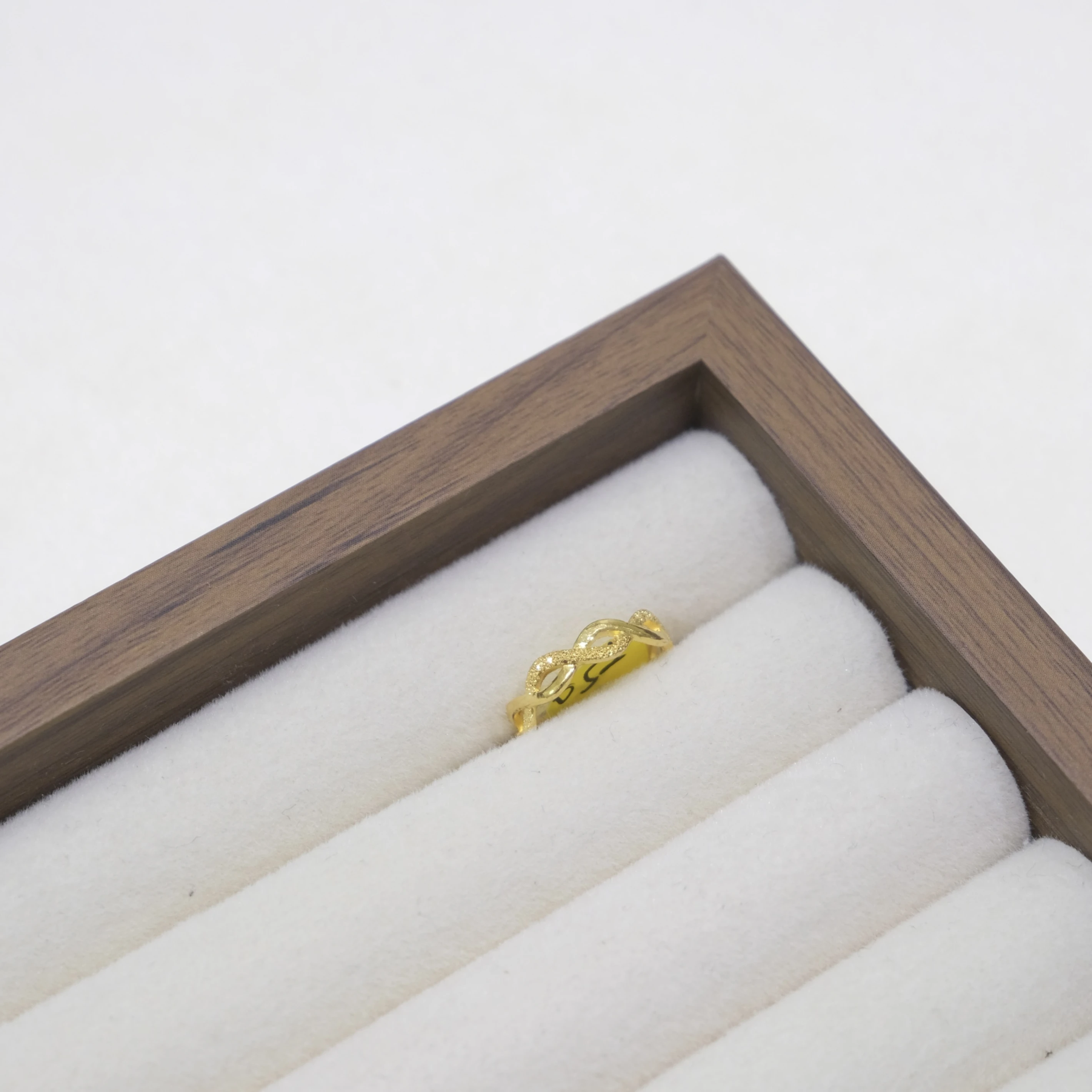 金絲纏繞｜黃金戒指