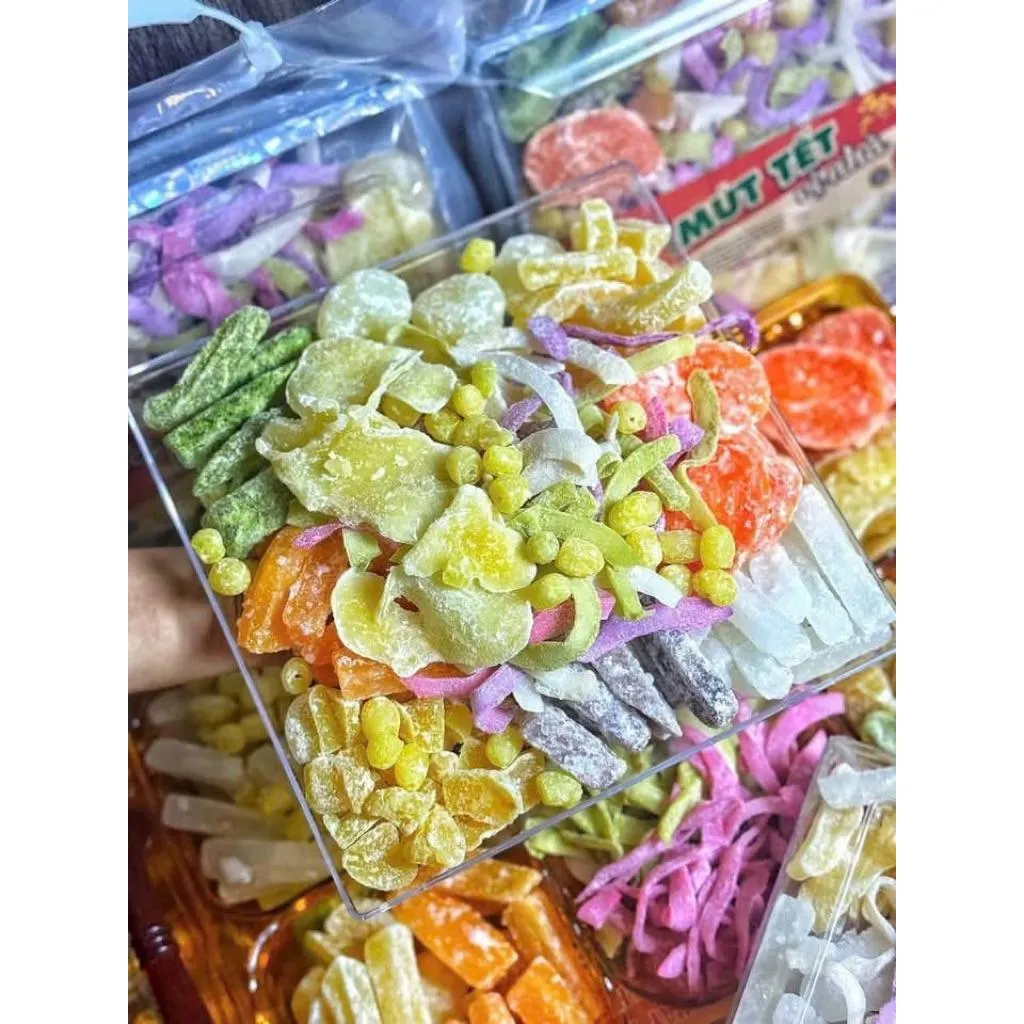 SET MỨT VỊ NHÀ – 綜合蔬果蜜 ĐỦ VỊ NGÀY TẾT, NGỌT LÀNH YÊU THƯƠNG