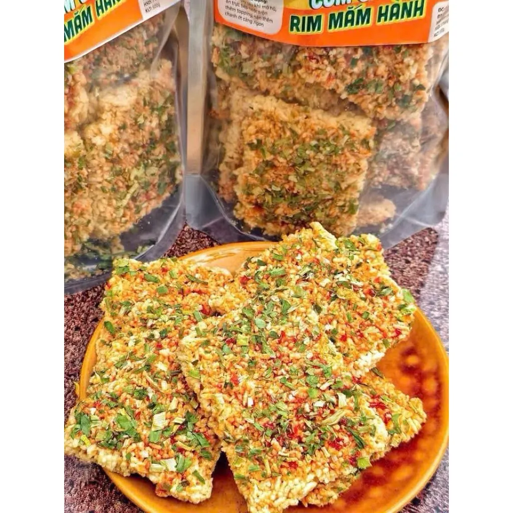 CƠM CHÁY RIM MẮM HÀNH – GIÒN TAN, ĐẬM VỊ, ĂN LÀ GHIỀN!