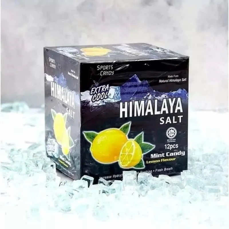 ✨ KẸO CHANH MUỐI HIMALAYA SALT/ HỘP 12 GÓI-喜馬拉雅鹽檸檬糖 12包一盒
