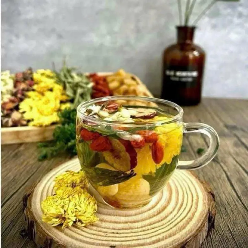 🍵TRÀ DƯỠNG NHAN 7 VỊ 25 gói hộp