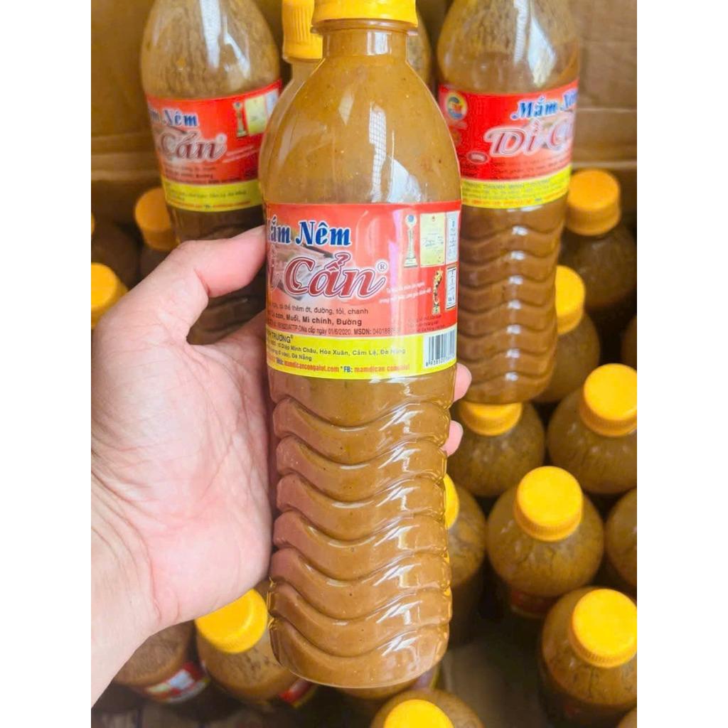 🌶️ MẮM NÊM DÌ CẨN – ĐẬM ĐÀ HƯƠNG VỊ QUÊ NHÀ  chai 500g