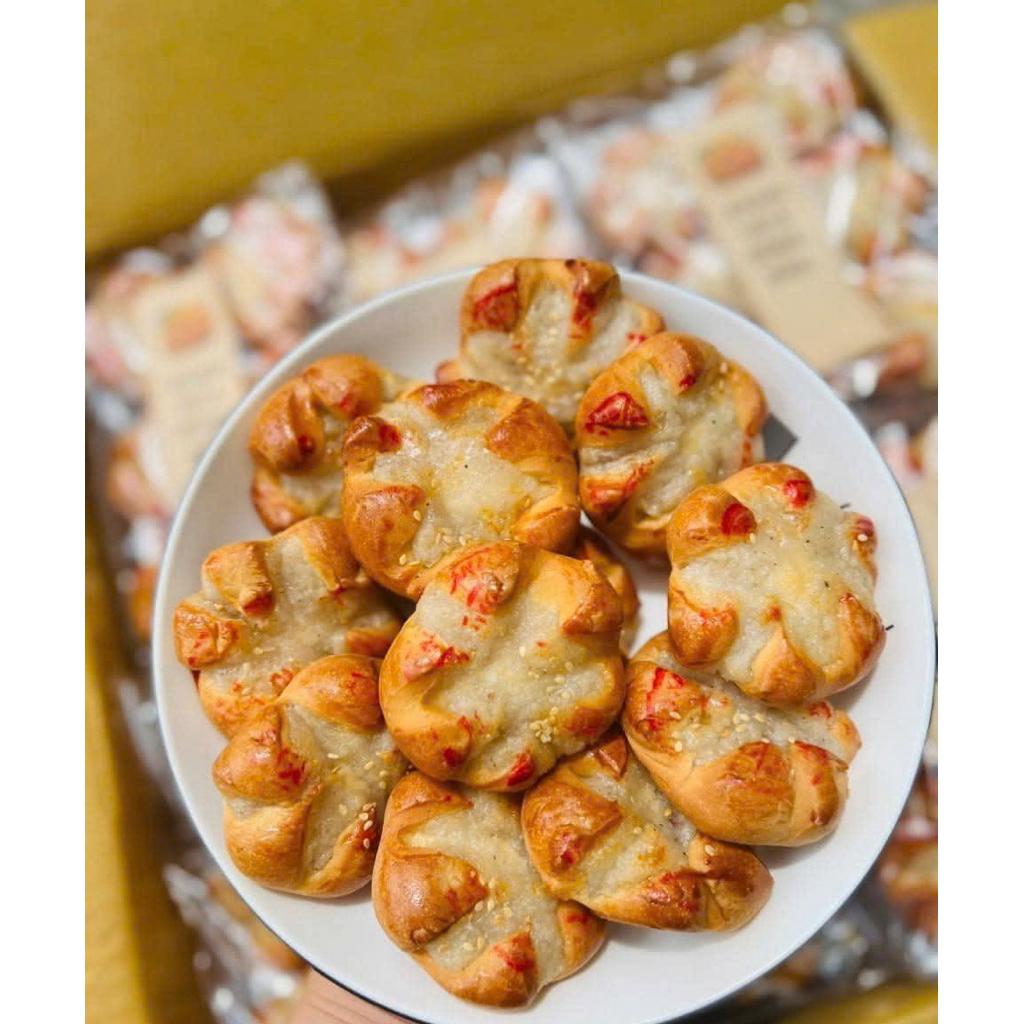 🌺 BÁNH DỪA BÔNG BẦN MIỀN 🌺 1 hộp 10 bánh
