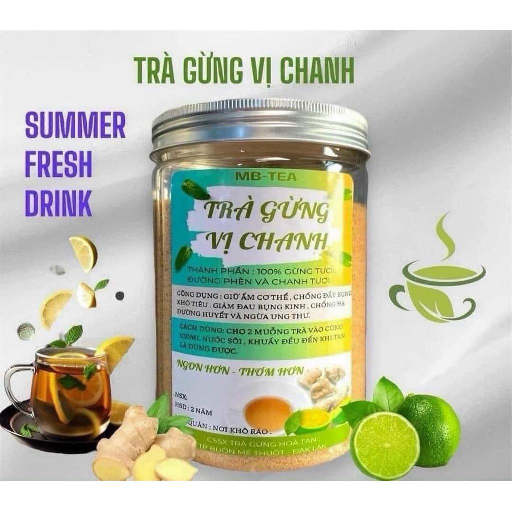 🍋 Trà gừng vị chanh