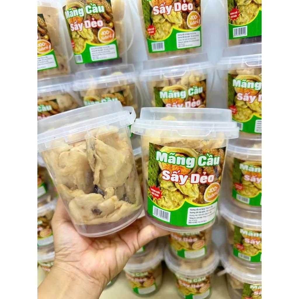MÃNG CẦU SẤY DẺO MUỐI ỚT – CHUA NGỌT, DẺO NGON