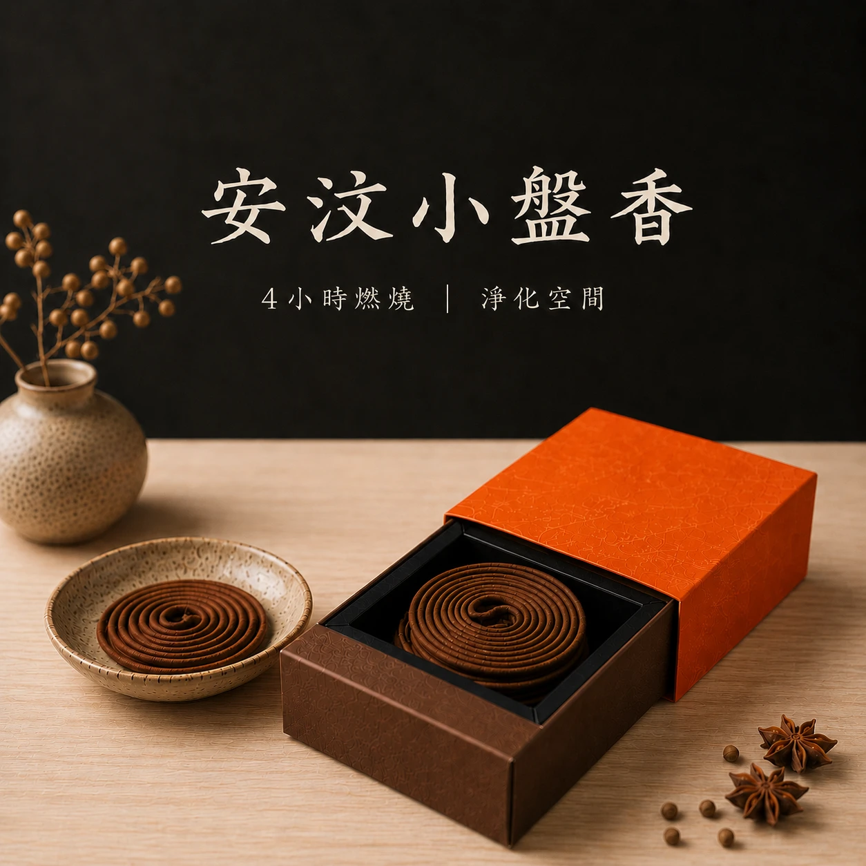 4H 安汶小盤香