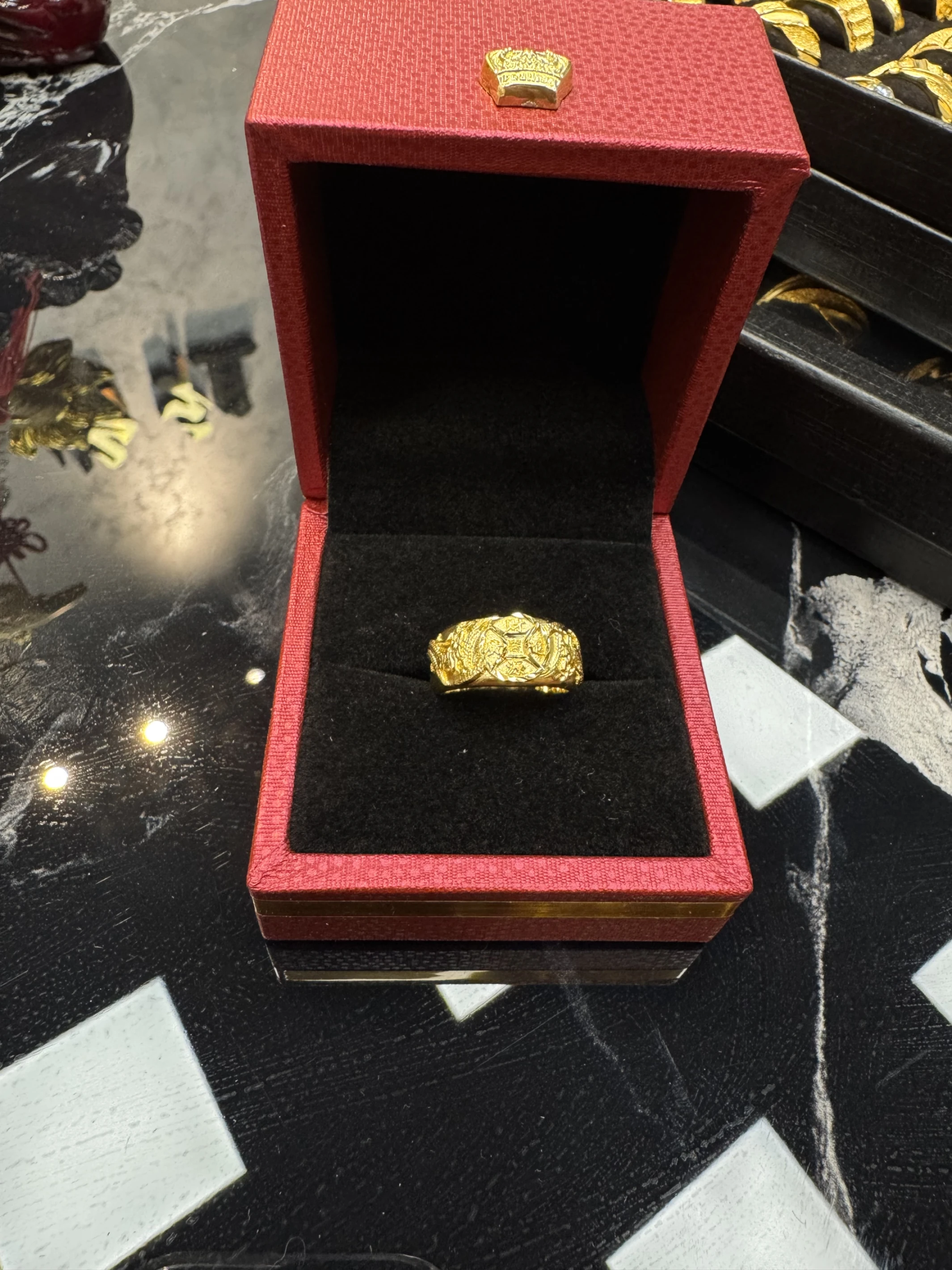 金包銀1錢多 財源廣進戒