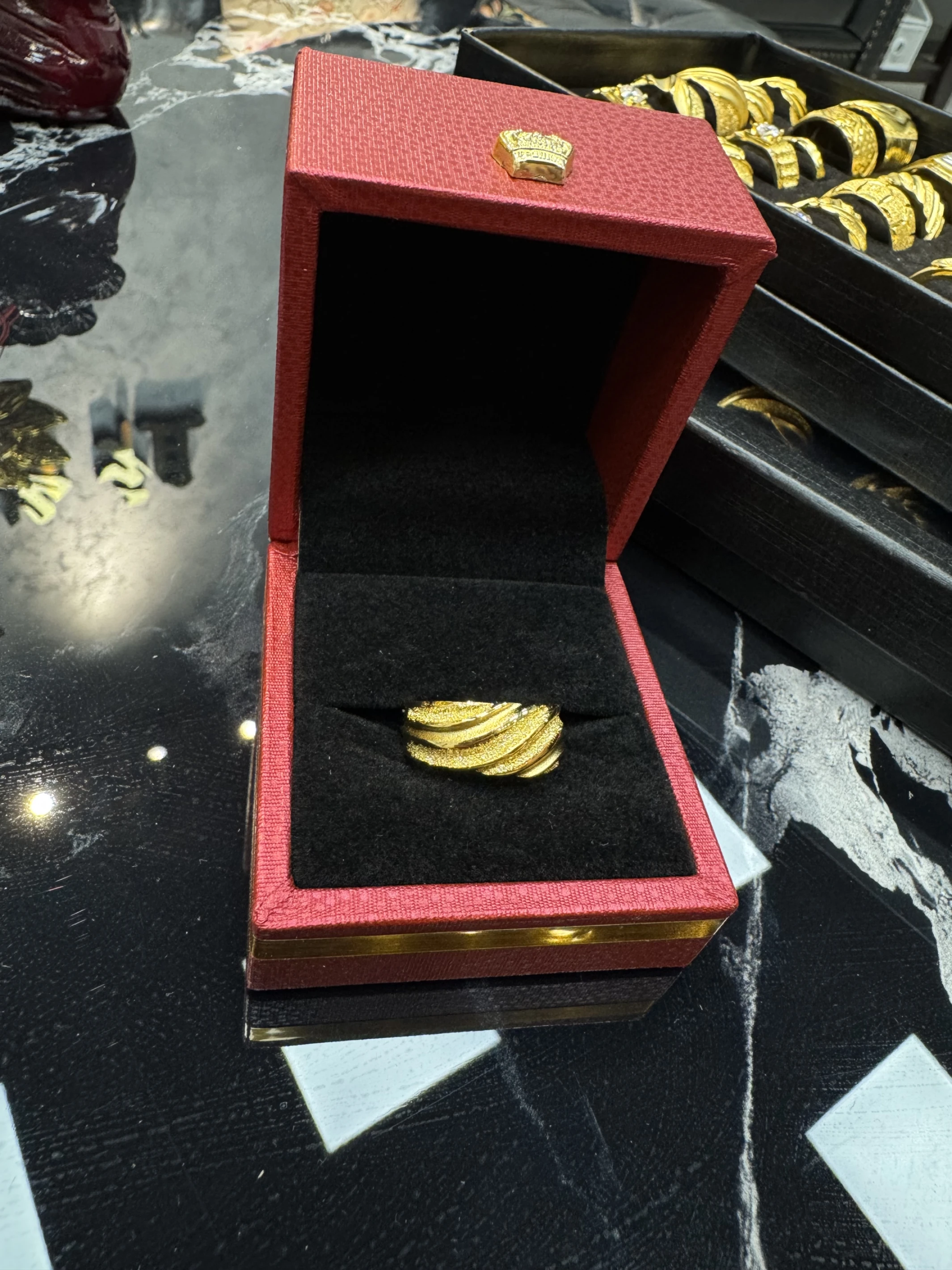 金包銀2錢斜紋鑽沙
