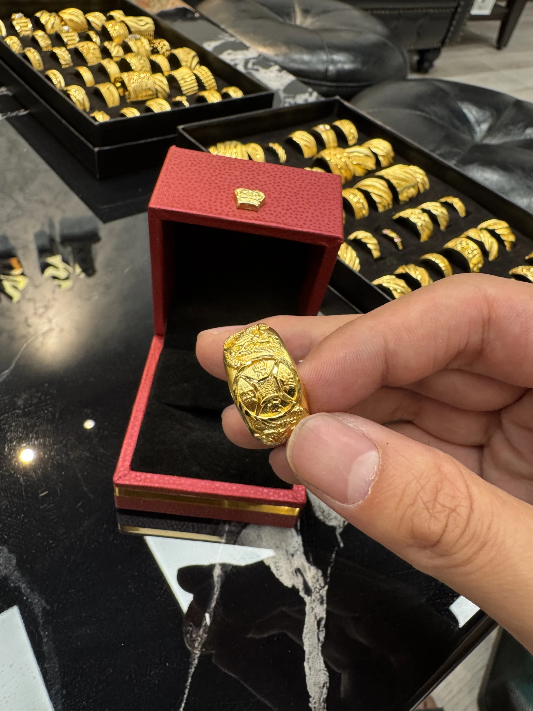 金包銀3錢財源廣進戒（大）