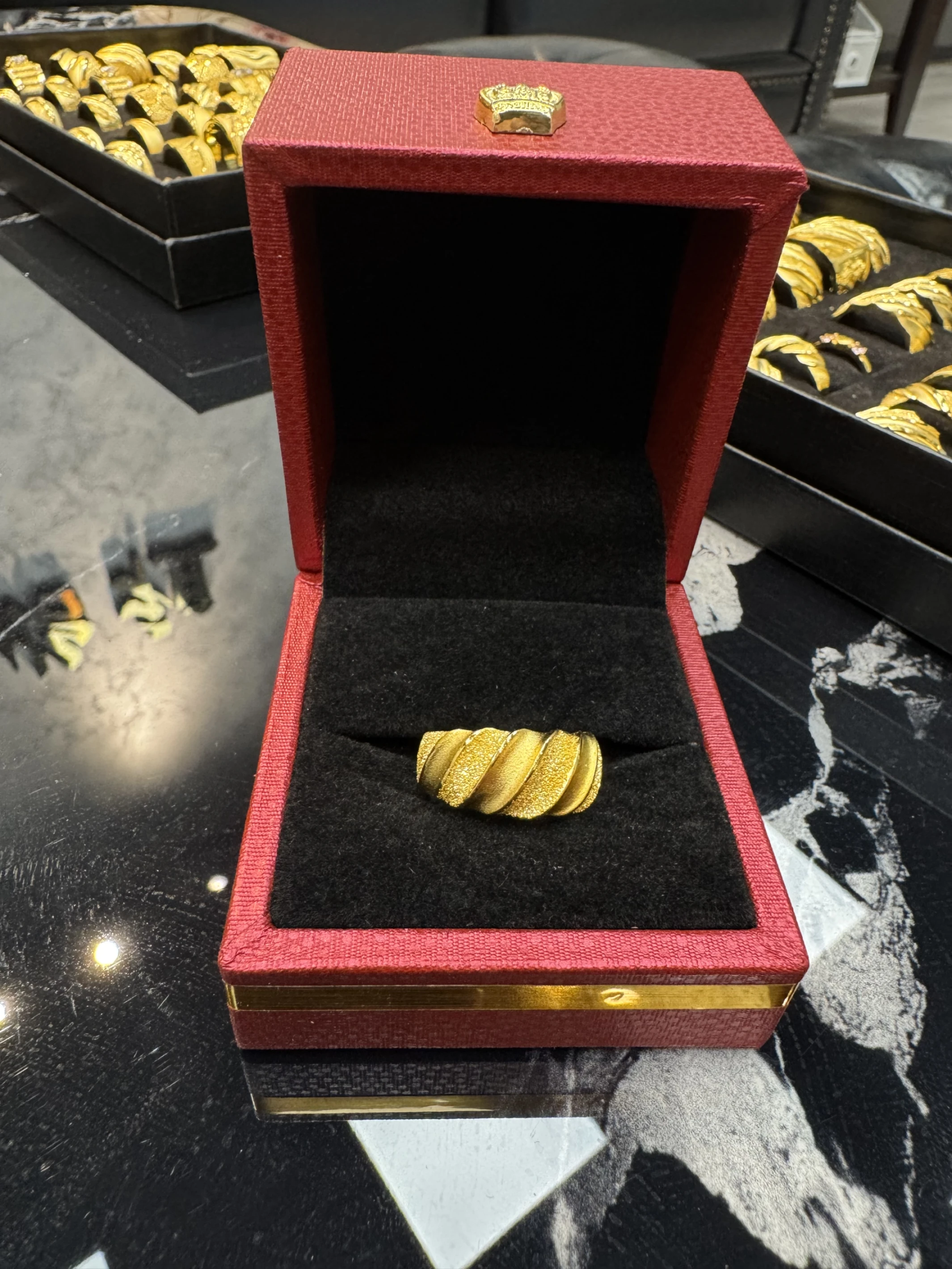 金包銀2錢菠蘿戒