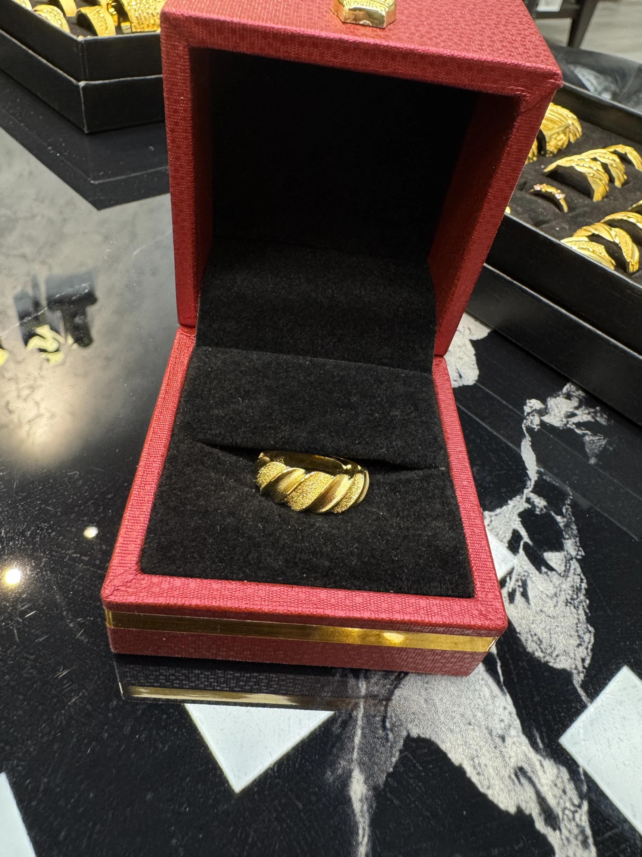 金包銀1錢菠蘿戒