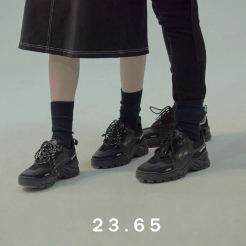 <預購> 韓國 23.65 V2老爹鞋 全黑 黑色
