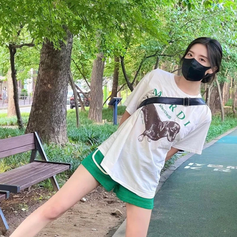 <預購> Mardi Mercredi 臘腸狗純棉短Ｔ
