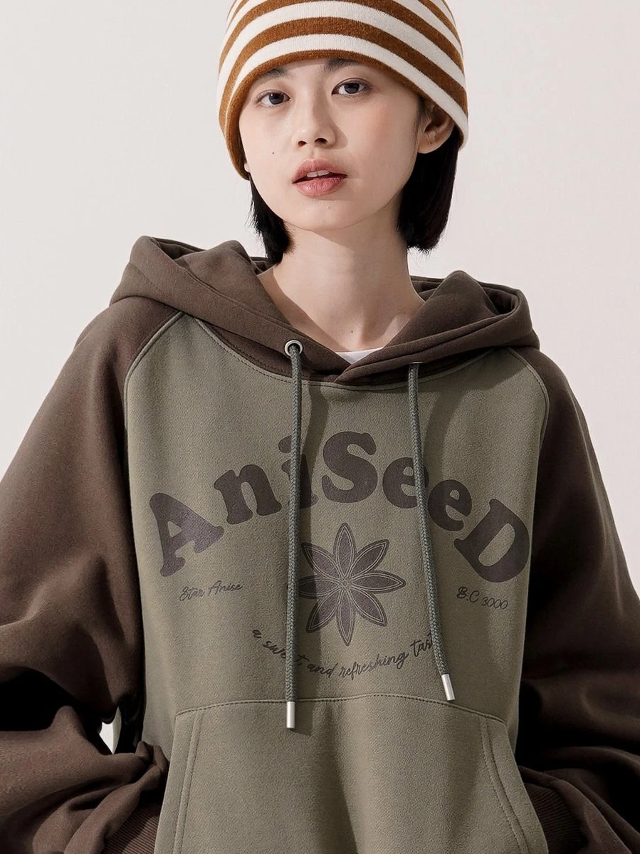 <預購> 韓國TWN AniSeeD✴️高磅刷毛帽T#帽踢