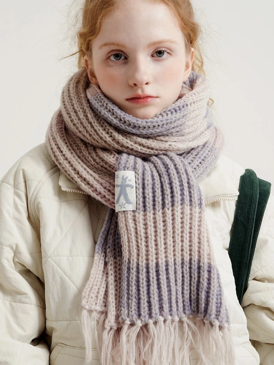 <現貨> 韓國WV PROJECT馬卡龍針織圍巾🧣