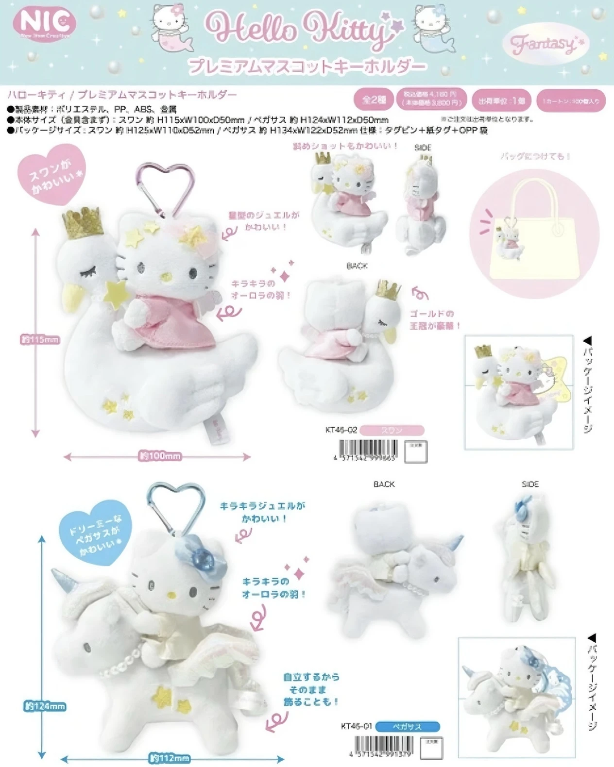 <現貨> 🇯🇵三麗鷗Nic Hello Kitty 熱門吊飾系列