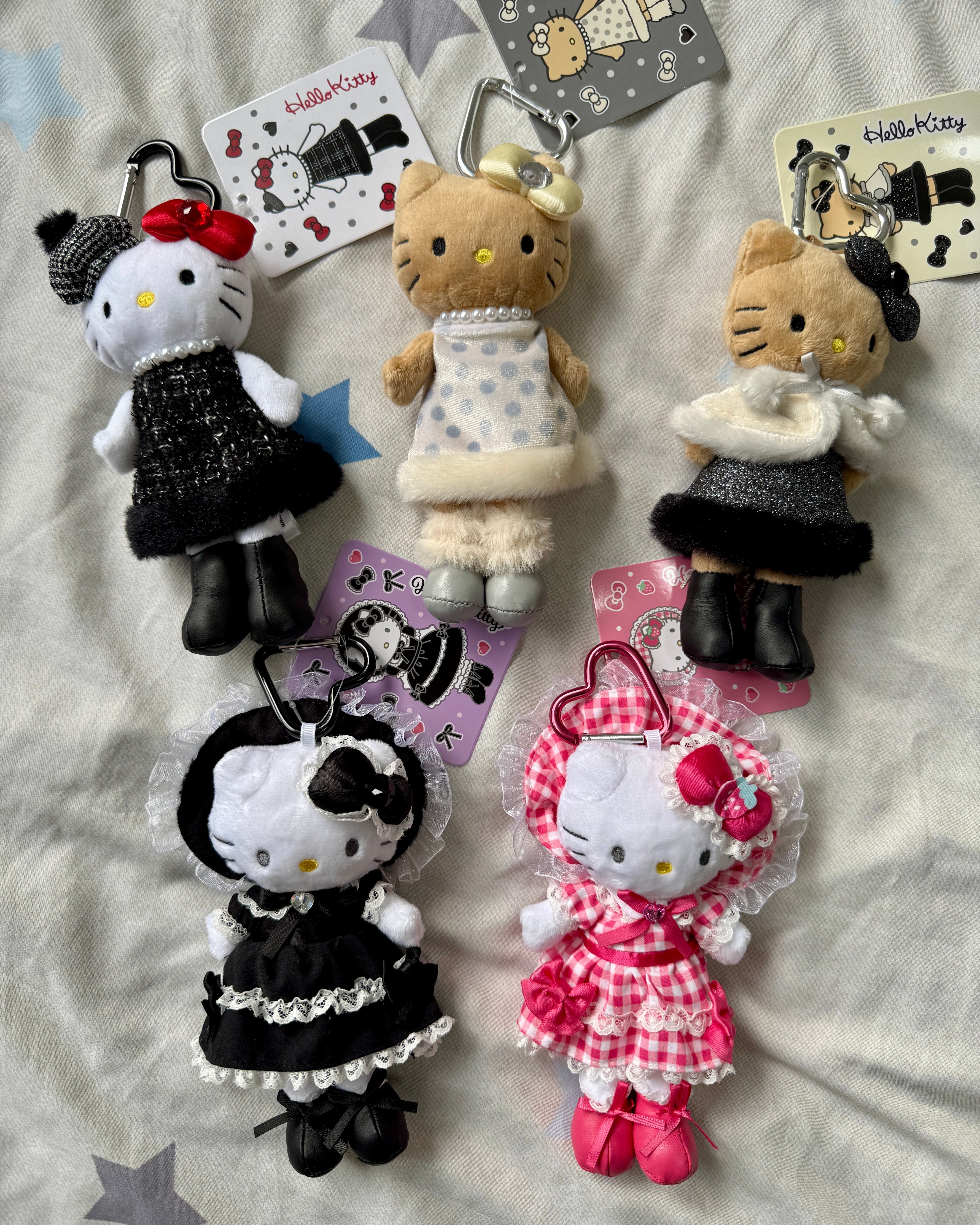 現貨> 🇯🇵三麗鷗Nic Hello Kitty 蘿莉塔、貴婦、黑皮長腿系列吊飾