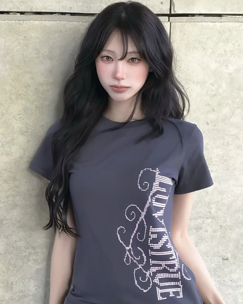 <預購> 韓國LUVISTRUE燙印Logo純棉短T