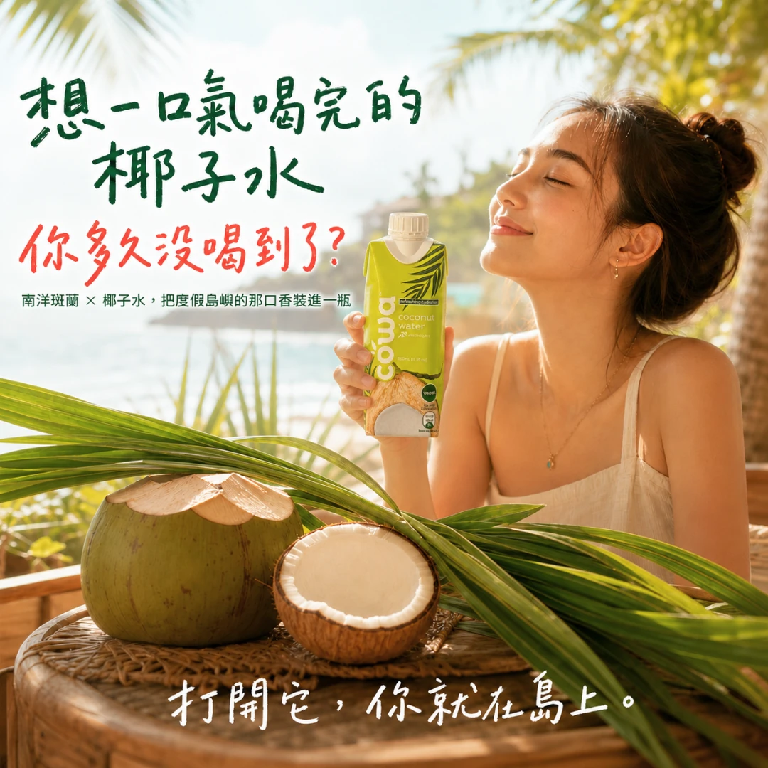 沁涼順口 | 椰子水