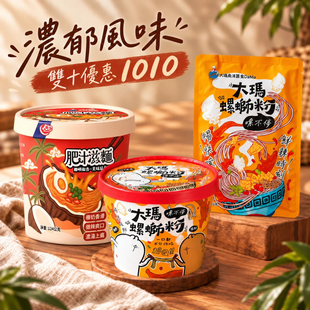 雙十限定 | 濃郁風味組1010