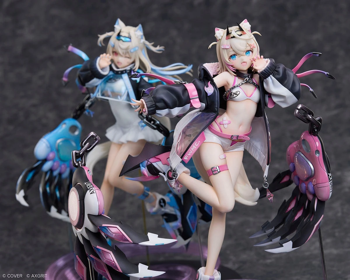 【延期通知】 Design COCO AXGRIT hololive EN 降臨 Fuwawa Abyssgard 軟軟&茸茸 PVC