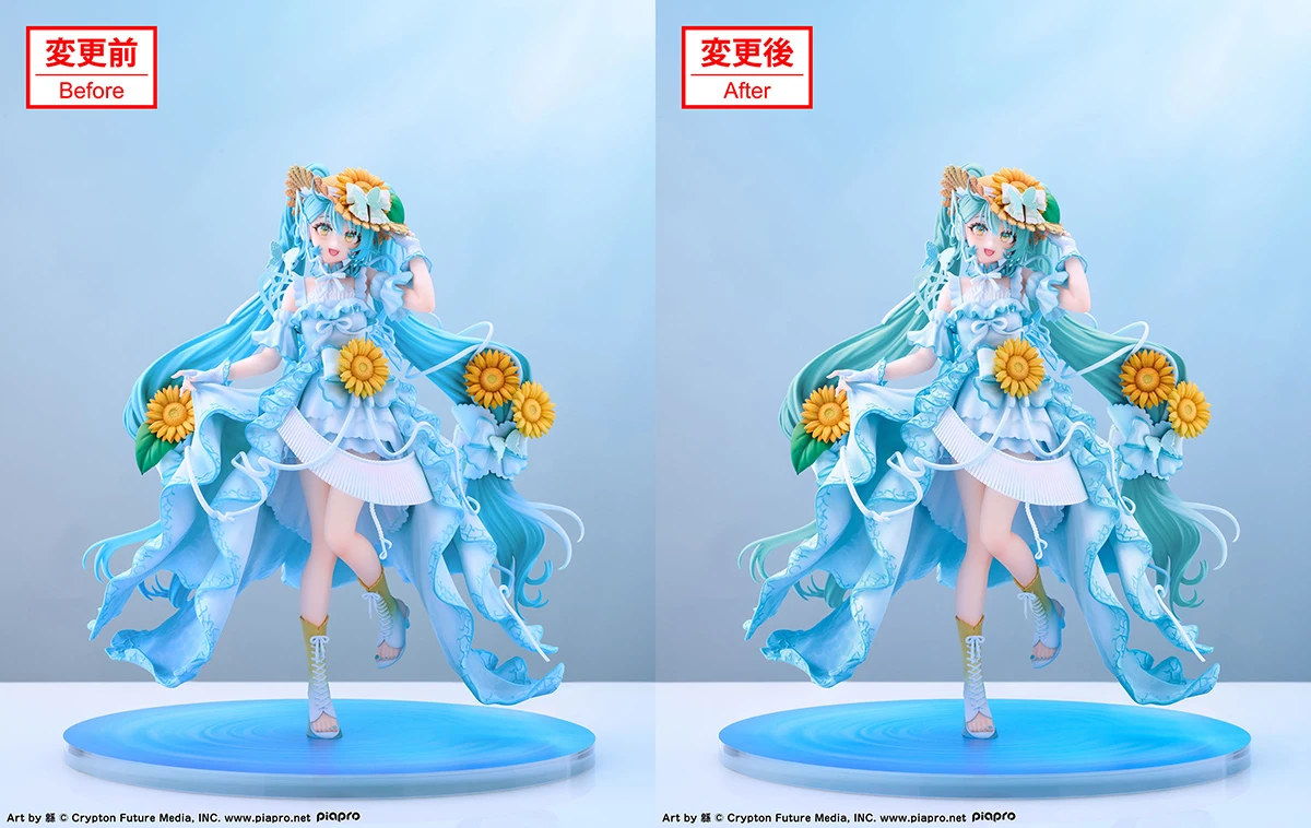 《DesignCOCO 1/7 初音未來 魔法未來 2026 PVC》產品規格變更通知