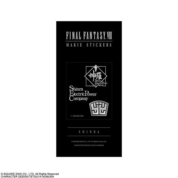 FINAL FANTASY VII 系列 金屬貼紙 神羅#34746