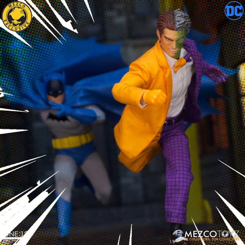MEZCO ONE:12 COLLECTIVE 黃金年代 蝙蝠俠 VS 雙面人 寶箱組