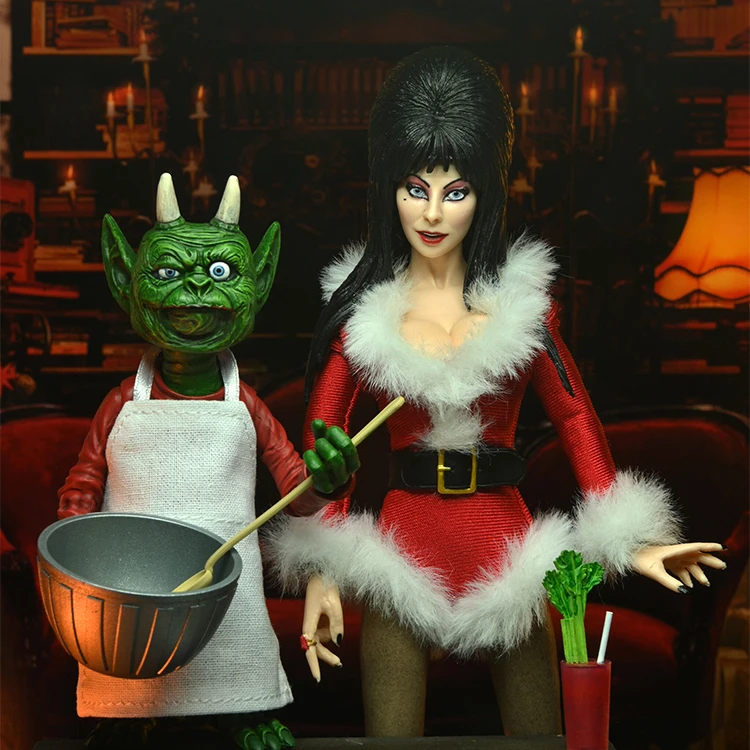 NECA 8吋 恐怖的聖誕艾維拉 可動公仔