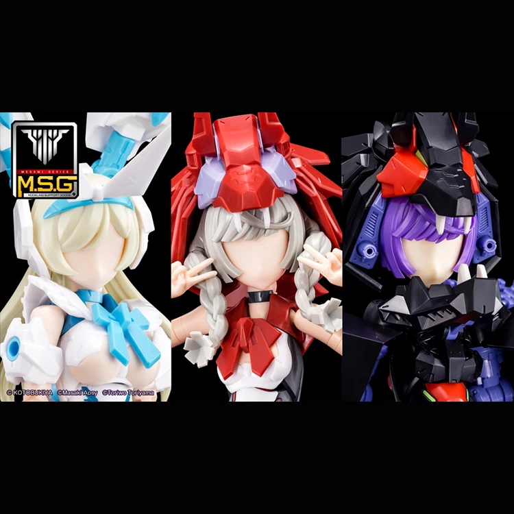 女神裝置M.S.G 04 臉部套件 Chaos & Pretty用 膚色A(KP725)/膚色B(KP726)/膚色C(KP727)