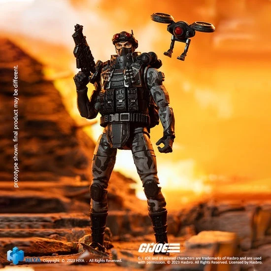 HIYA 迷你精緻系列 1/18 G.I. Joe 除暴突擊隊 螢火蟲 可動公仔
