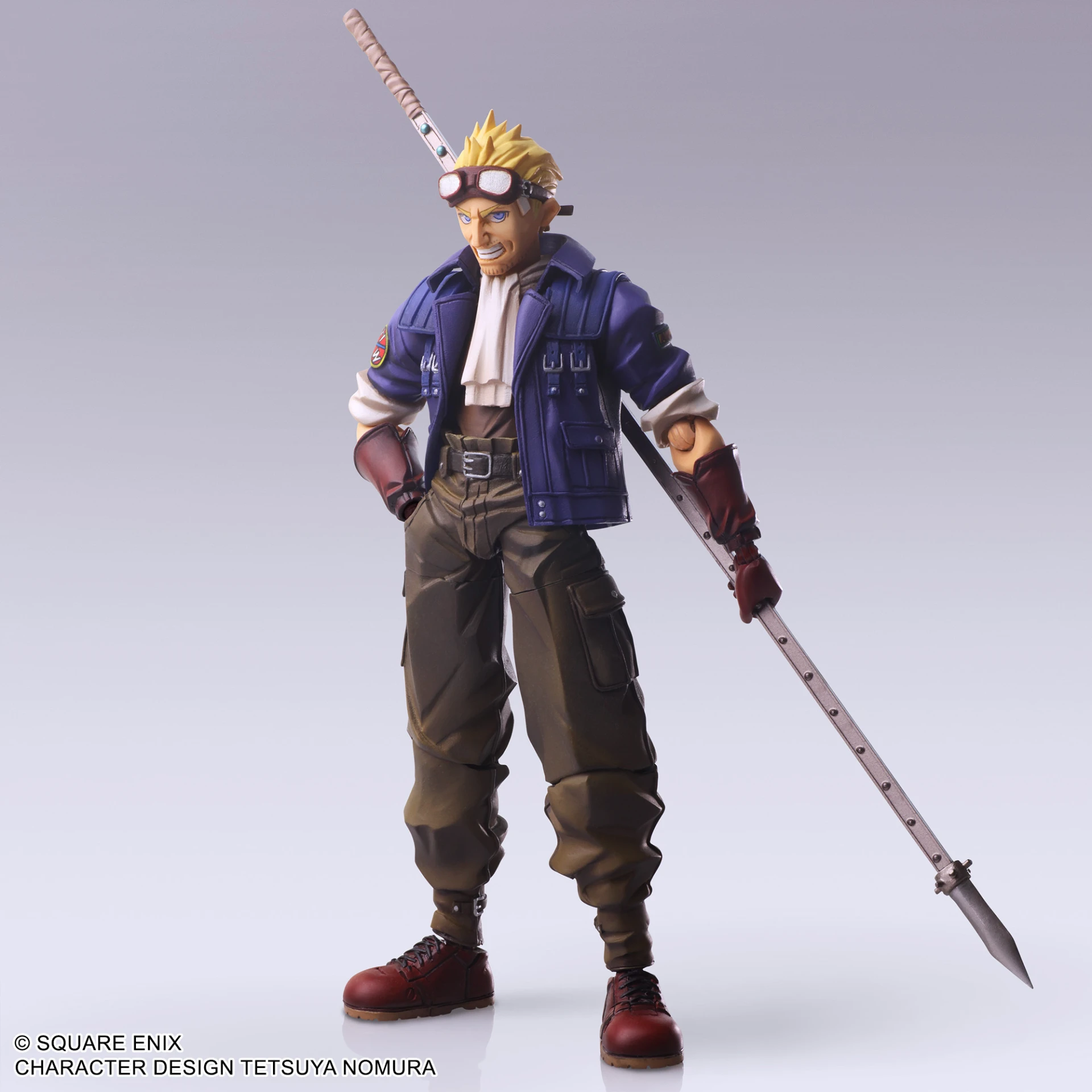 BRING ARTS FF7 希德·海温德 可動