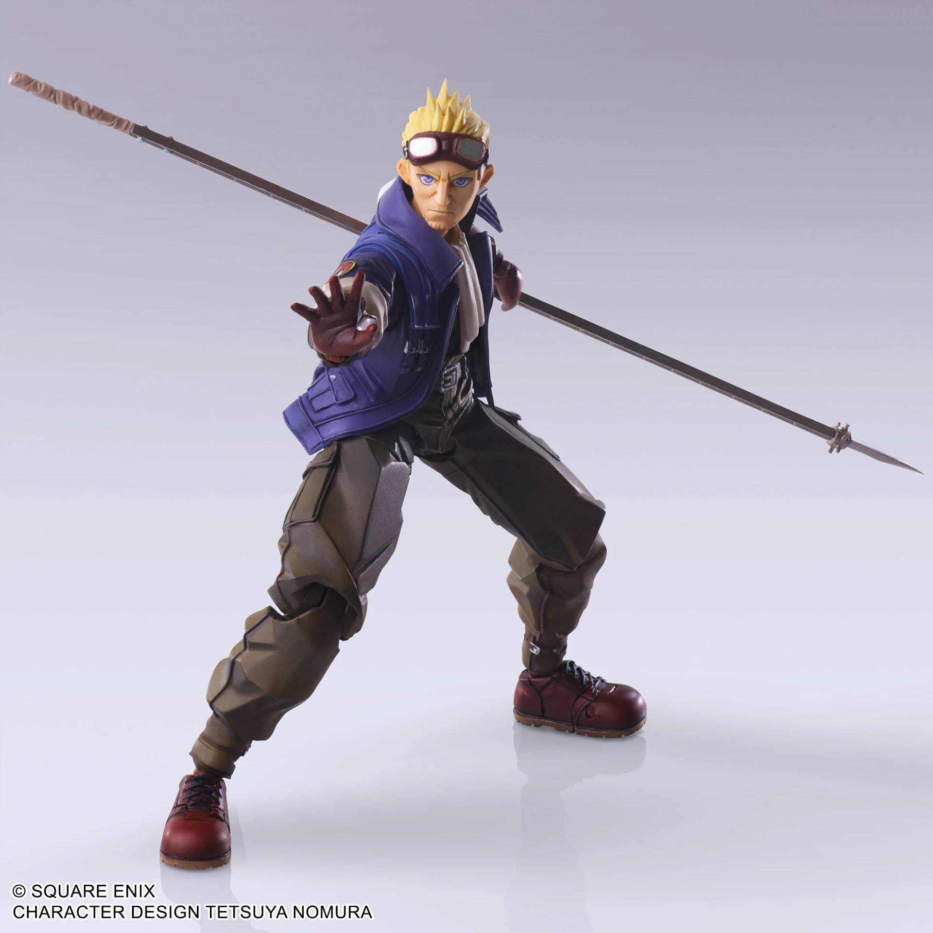 BRING ARTS FF7 希德·海温德 可動