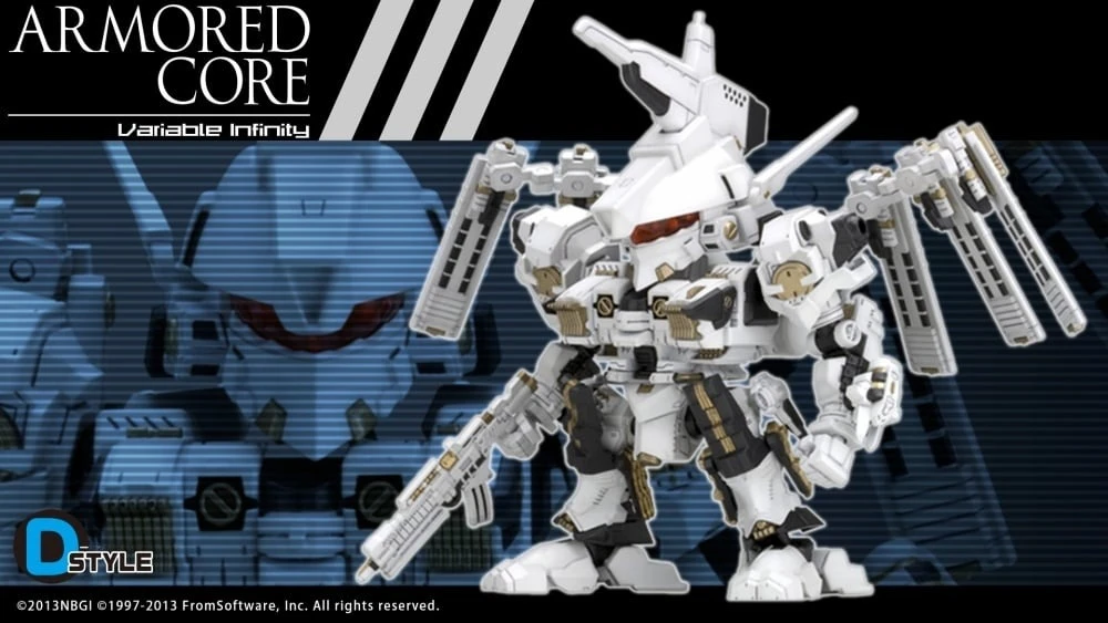 D-STYLE 機戰傭兵 尋求答案 TYPE-諾普利斯NOBLESSE OBLIGE 組裝模型 (全高約110mm)