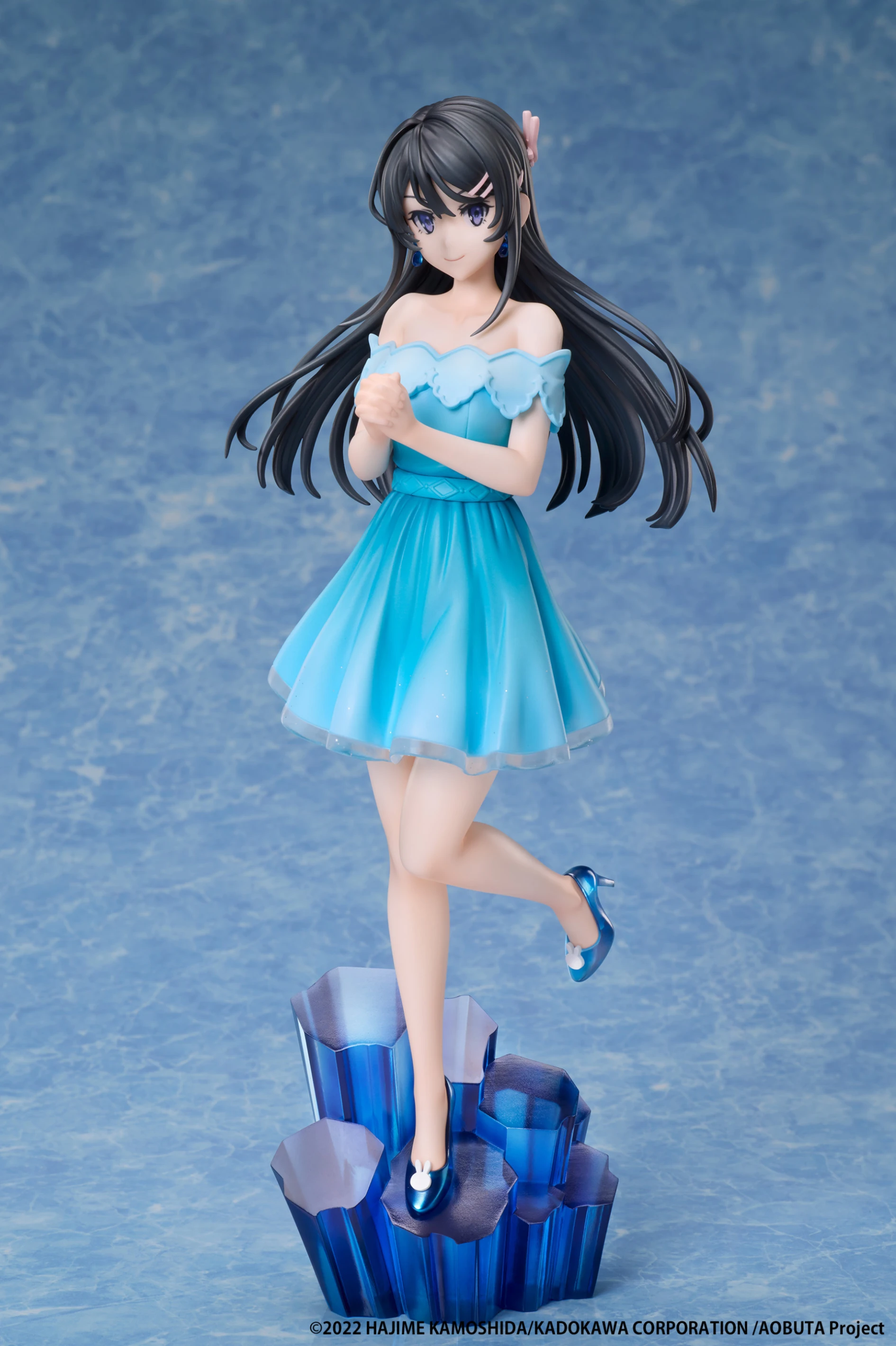 elCOCO 1/7  青春豬頭少年不會夢到懷夢美少女 櫻島麻衣 寶石Ver. (全高：約270mm)