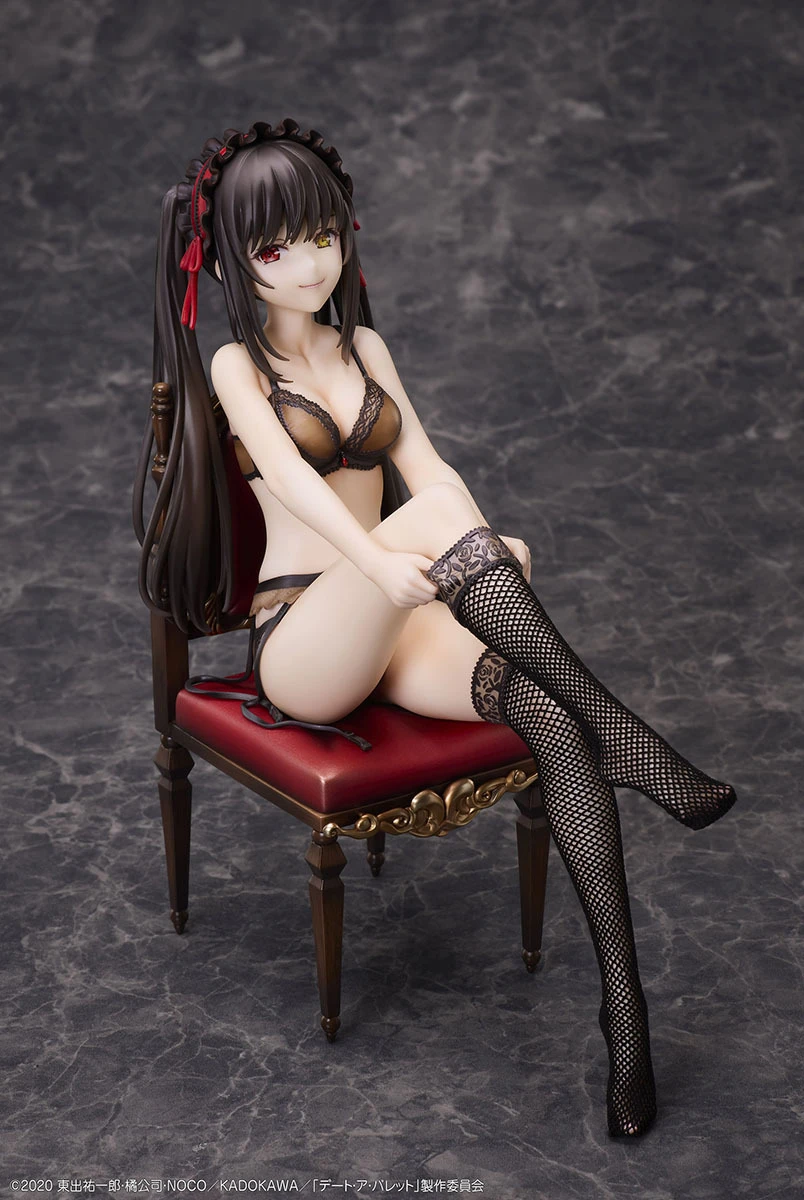 Design COCO 1/7 約會大作戰 時崎狂三 內衣Ver. (全高：約172mm)