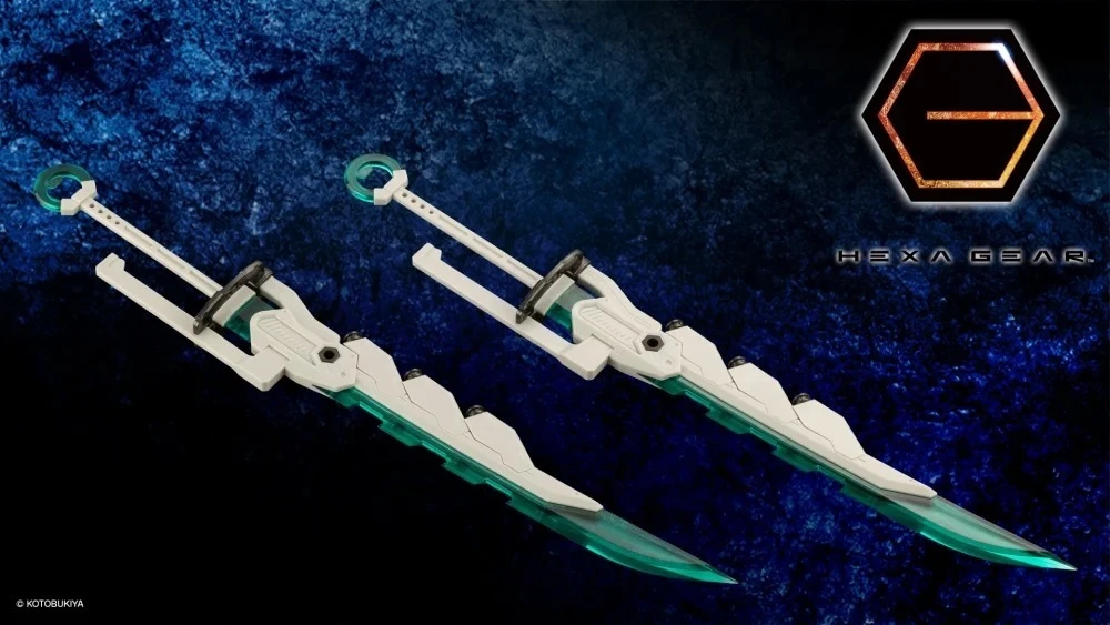 1/24 Hexa Gear六角機牙 射擊型超大型戰術刀 翠雲 組裝模型